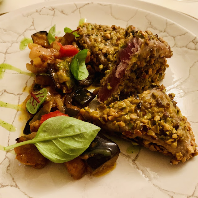 Pistachio Crusted Tuna Steak