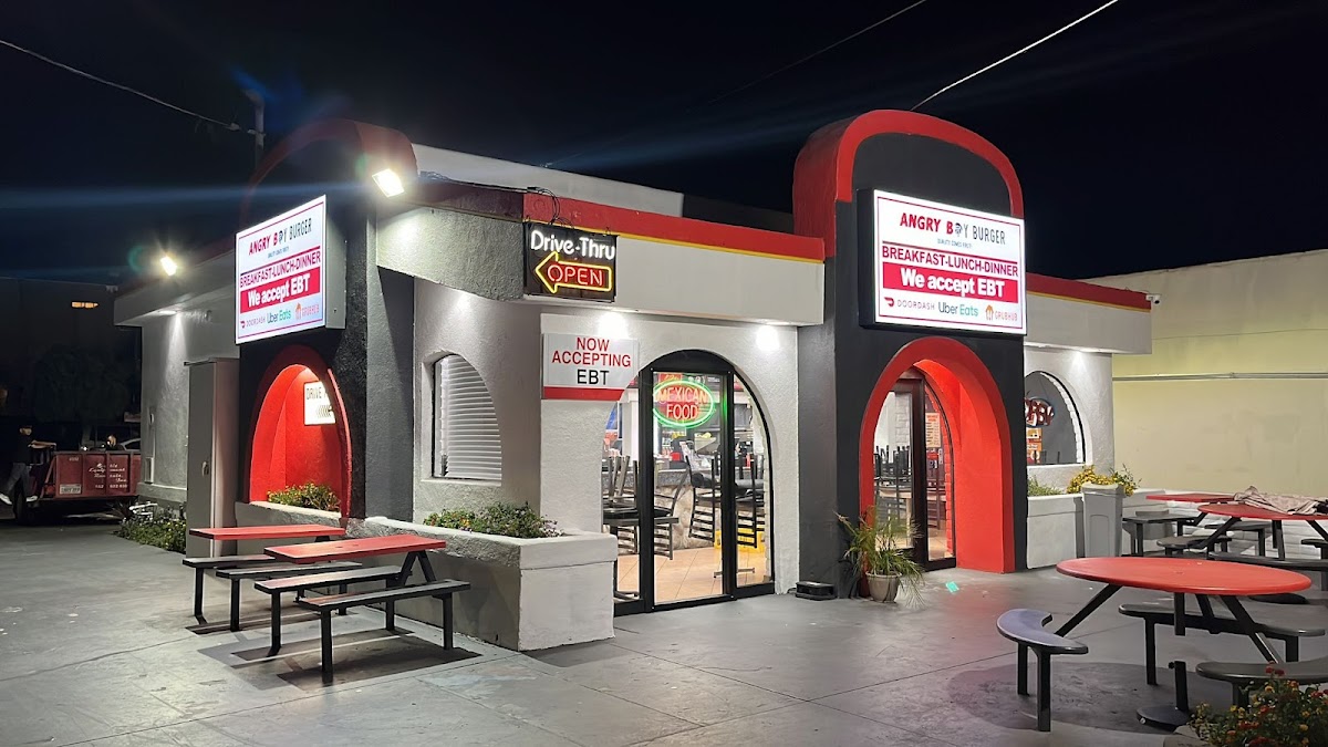 Angry Boy Burger (Drive thru)