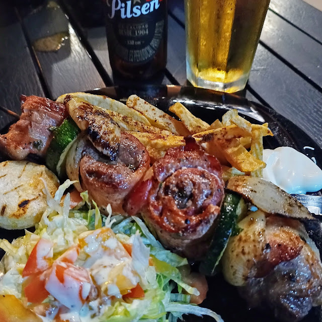 Brochetas de Angus