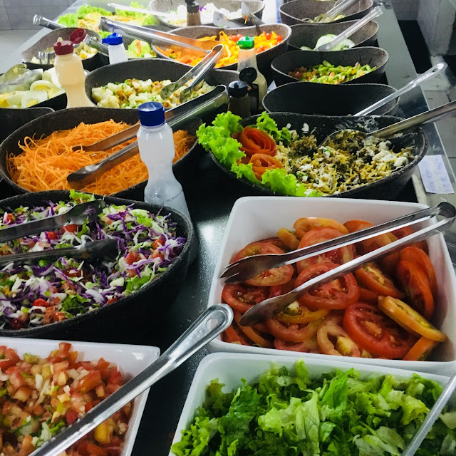Variedade de Saladas