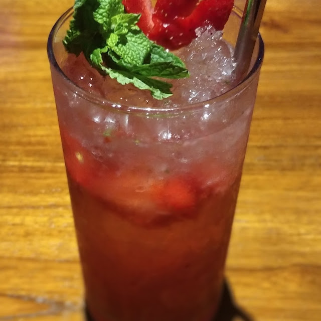 Refreshing Ans Strawberry Drink