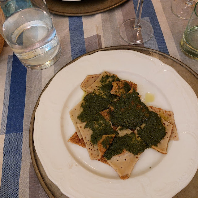 Testaroli Al Pesto