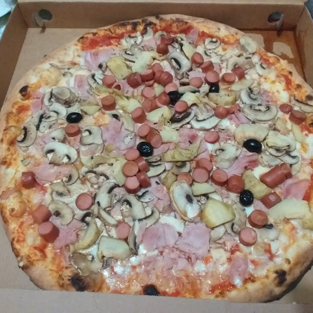 Pizza Familiare Capricciosa