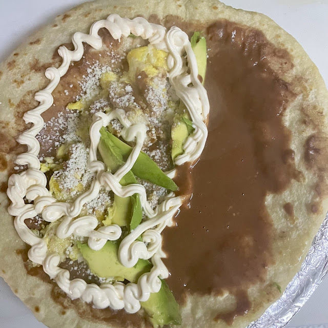 Frijoles Y Queso Beans and Cheese