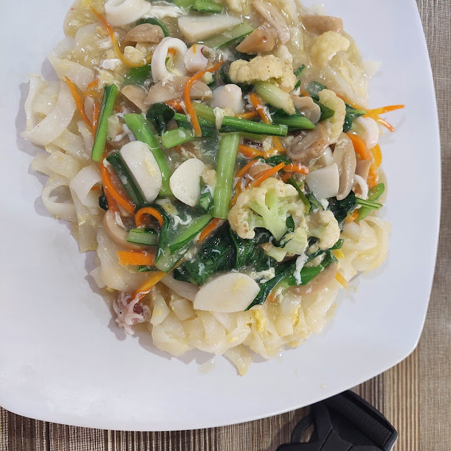 Kwetiau Siram Seafood