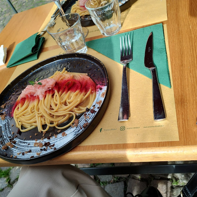 Bigoli Con Gamberetti