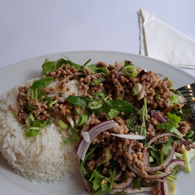 Pork Mince Larb with Rice