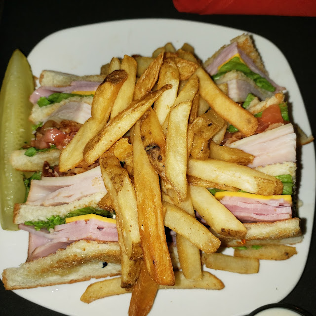 Club Sandwich with Fries