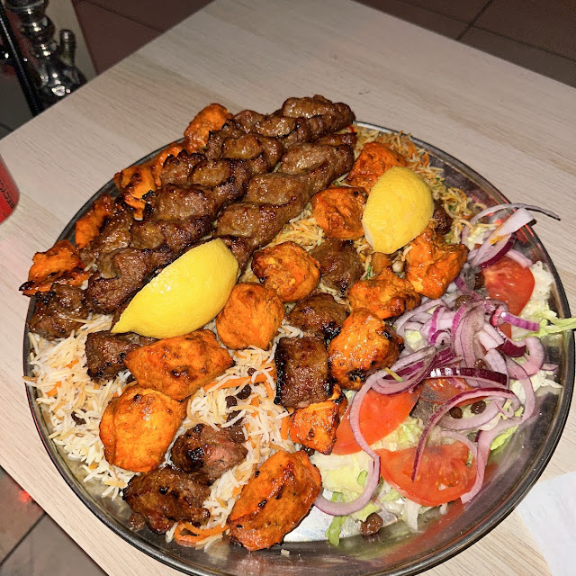 Mix Chicken & Lamb Plate with Rice