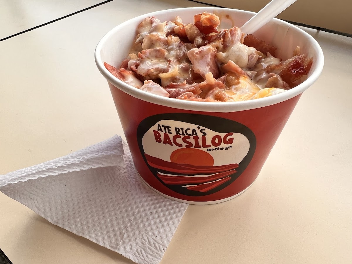Ate Rica's Bacsilog on-the-go Hotel Benilde Branch