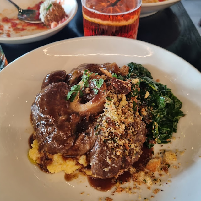 Osso Buco with Polenta Gremolata