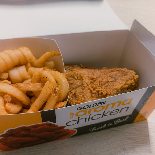 Aroma Chicken Curly Fries