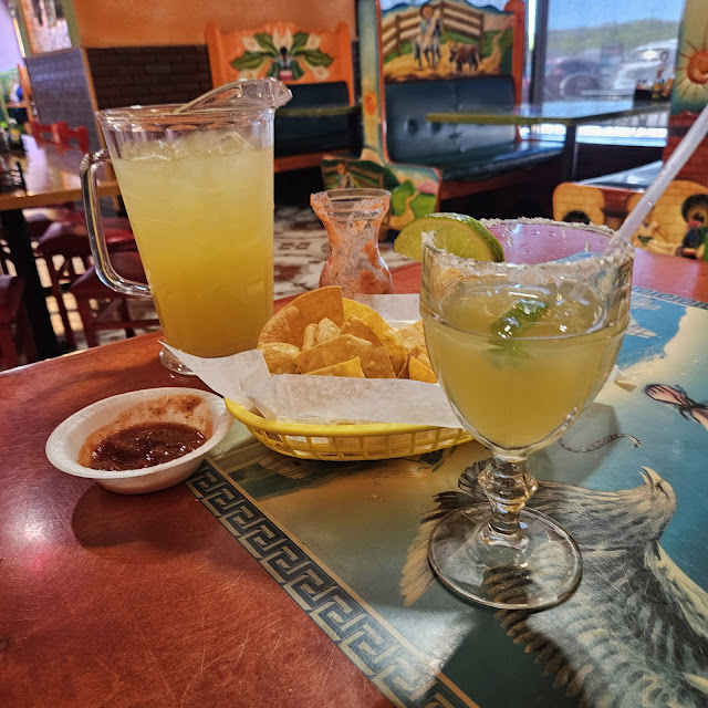 Margarita with Pitcher Chips and Salsa