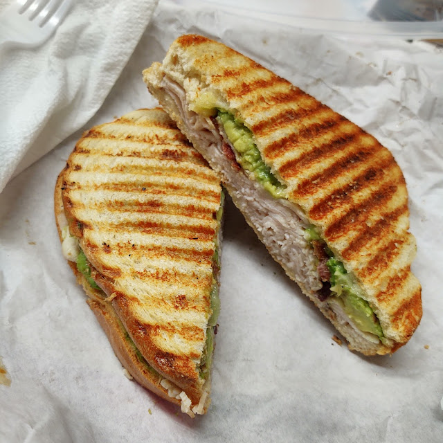 Turkey Bacon Avocado Panini