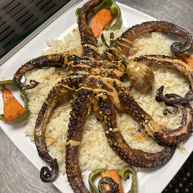 Pulpo Zarandeado Zarandeado Octopus