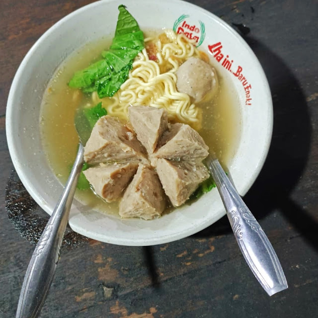 Bakso Cincang Bakso Urat Teh Jeruk Panas
