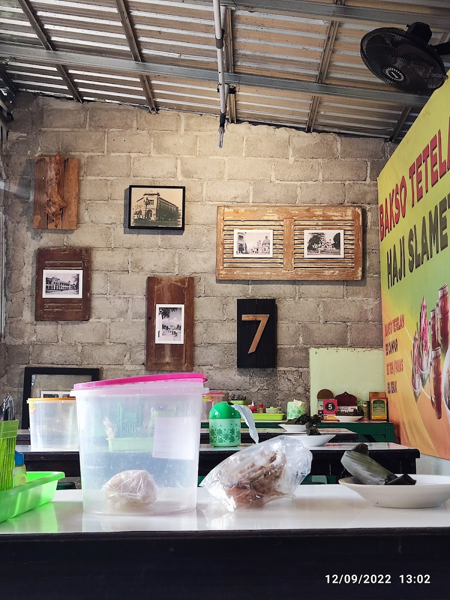 Bakso Tetelan Pak Haji Slamet PKL Jatisari Mijen Semarang