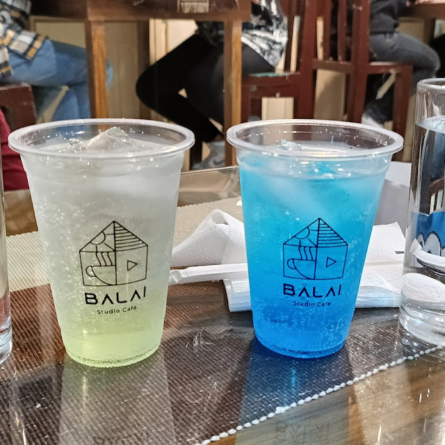 Blue Sky Soda and Green Pine