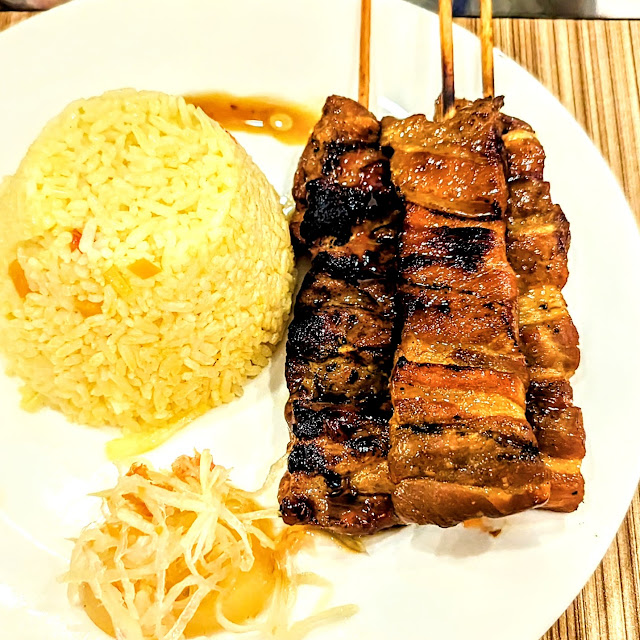 Grilled BBQ with Java Rice