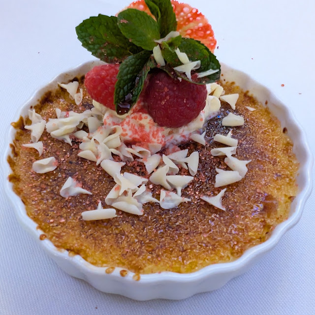 Peppermint Creme Brulee