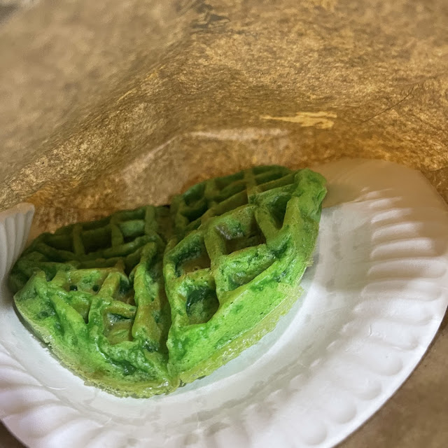 Pandan Waffle