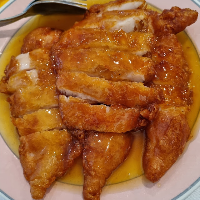 Deep Fried Chicken with Lemon Sauce