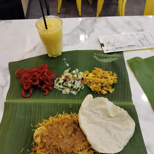 Banana Leaf Briyani Set