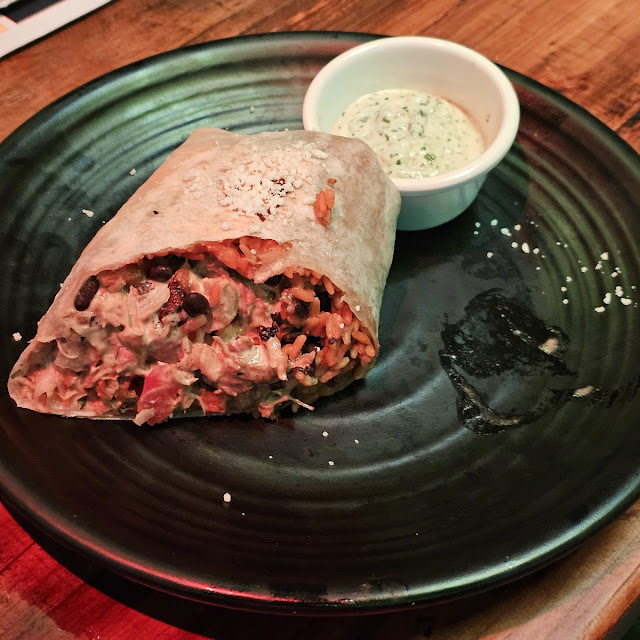Curry Chicken Burrito