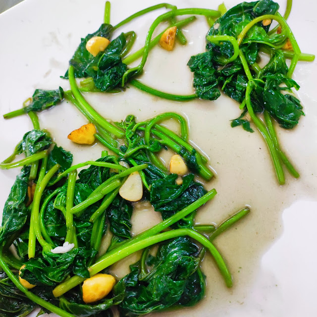 Stir Fried Potato Leaf