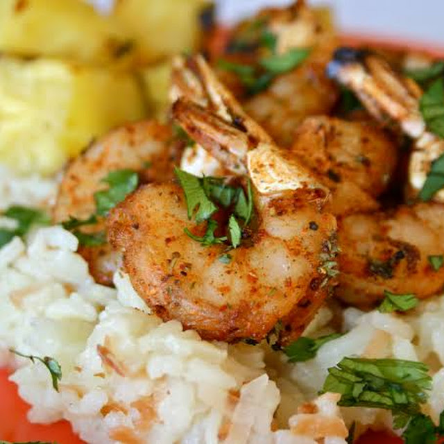 Garlic Prawn with Rice