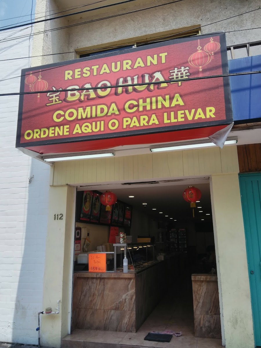 Bao hua comida china