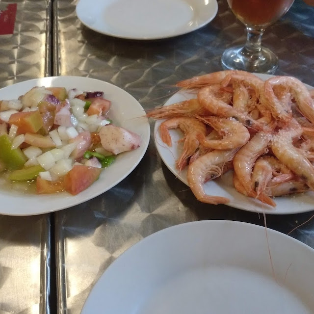 Gambas Recién Cocidas