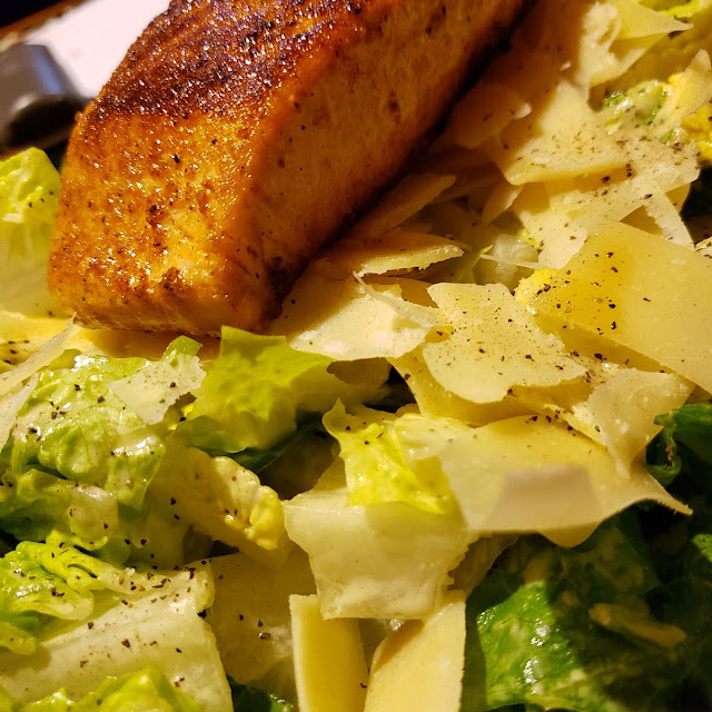 Salmon Caesar Salad