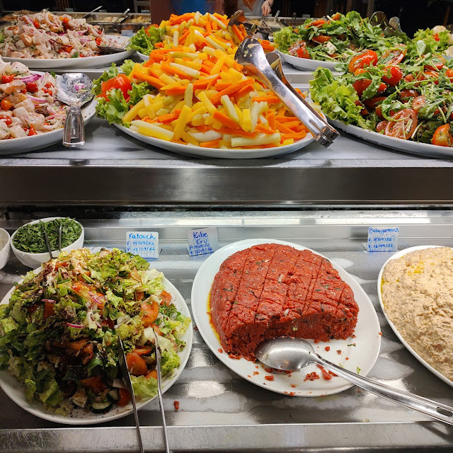 Buffet de Saladas E Molhos