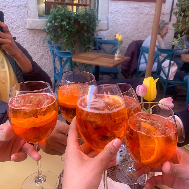 Aperol Spritz and Mojito