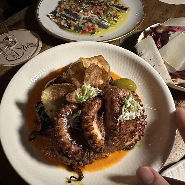 Barbecued Octopus