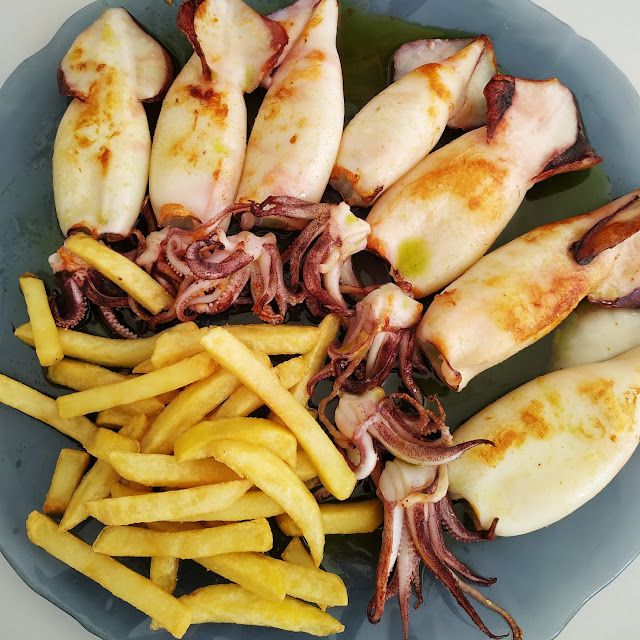 Chipirones Plancha