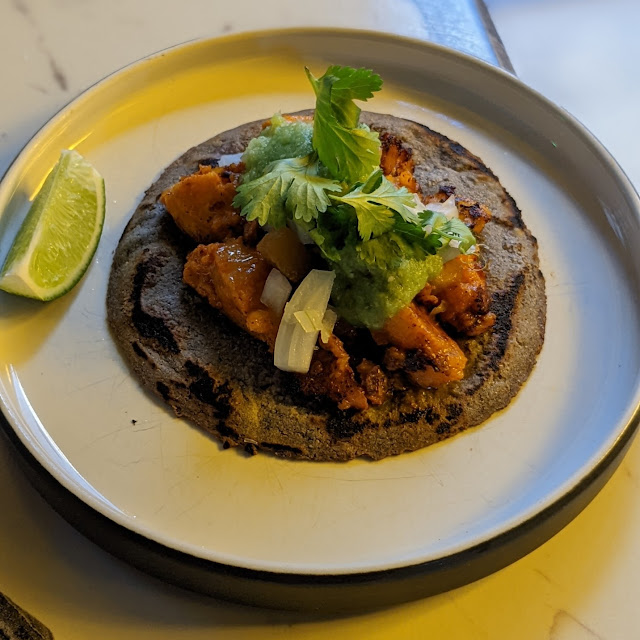 Pescado Al Pastor Taco