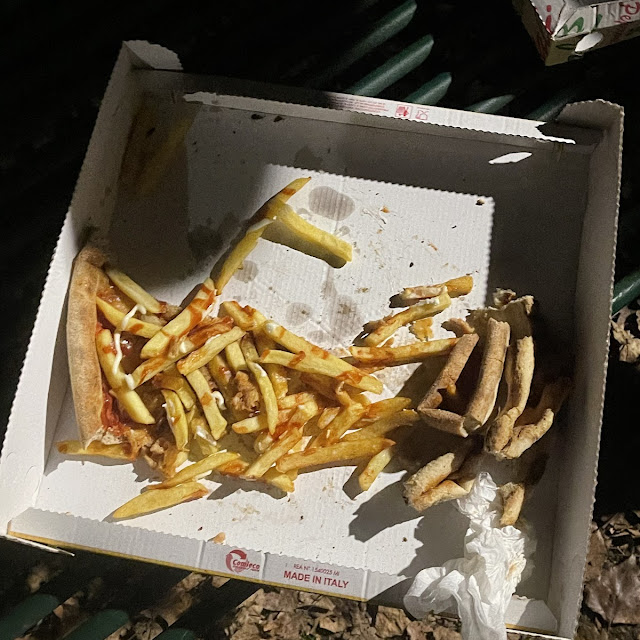 Pizza E Kebab Con Patatine