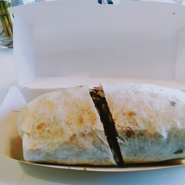 Cheese and Veggie Wrap