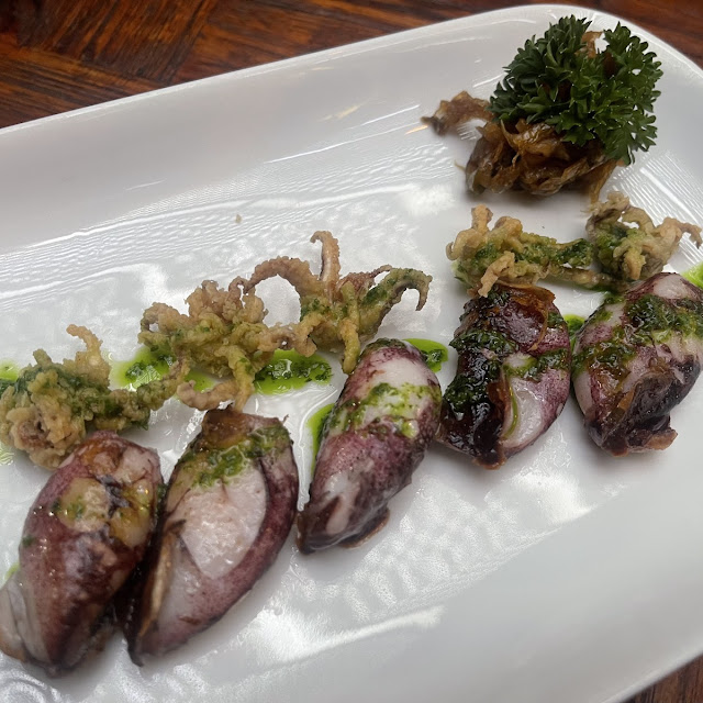 Baby Squid Caramelized
