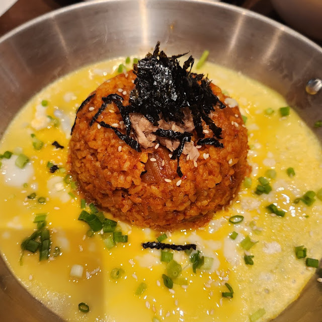 Kimchi Fried Rice with Egg