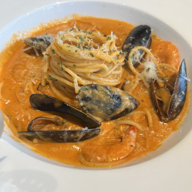 Rose Seafood Pasta