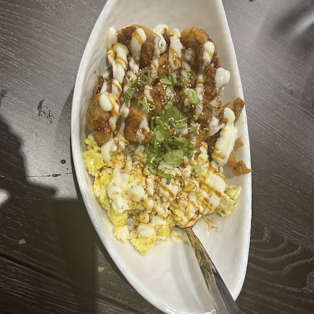 Fried Chicken over Rice