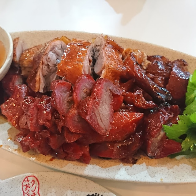 BBQ Pork and BBQ Duck Combination