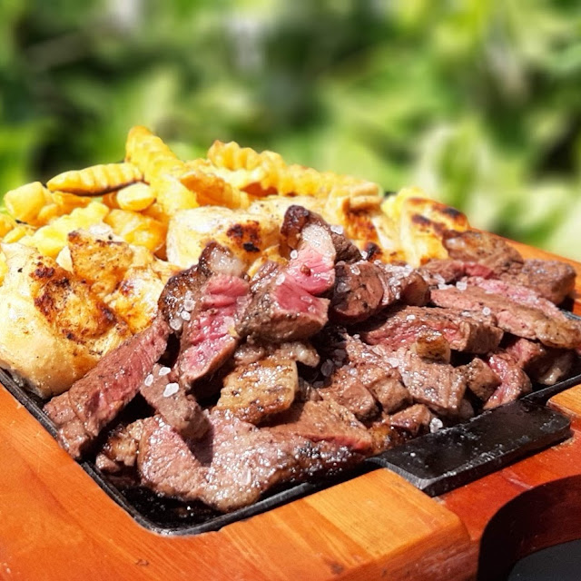 Combo Picanha Maturada Fritas Crinkle Bebida