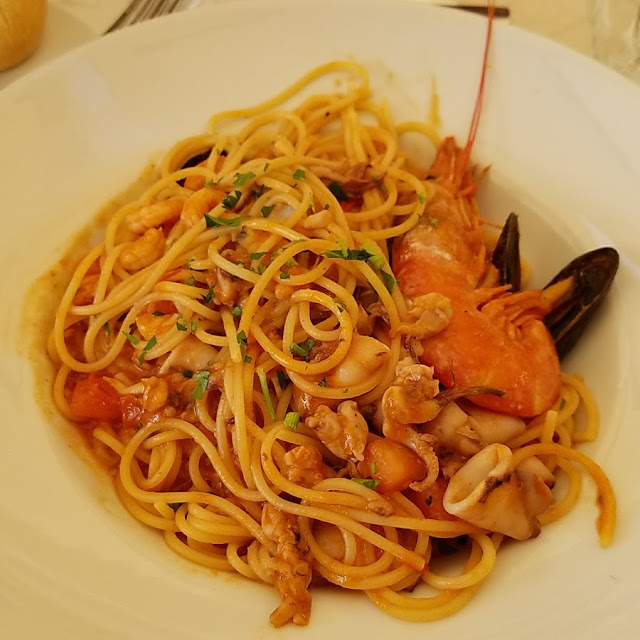 Warm Seafood Salad