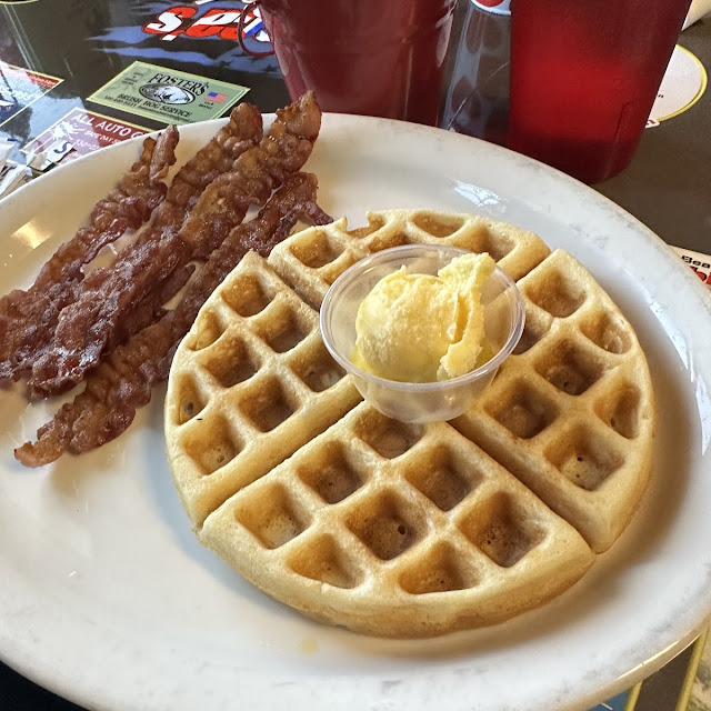 Waffle and Eggs