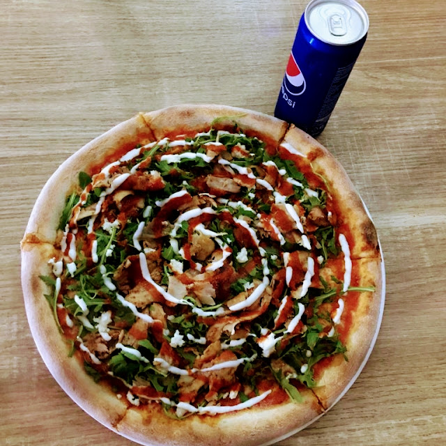Pizza Kebab Con Rucola