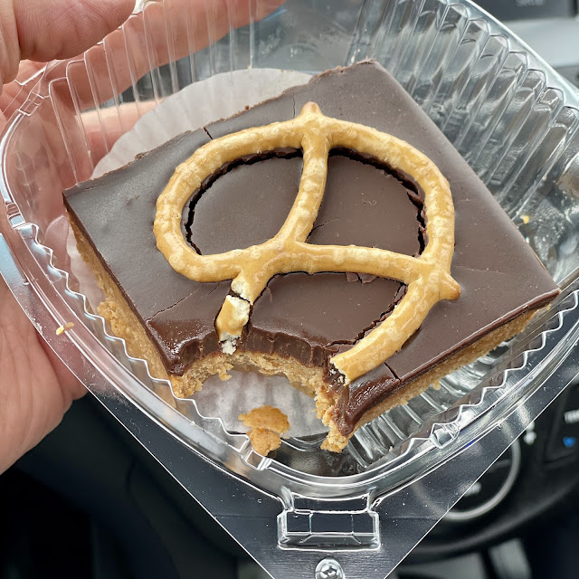 Peanut Butter Chocolate Square